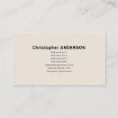 Zuhause-Reparaturdienste Visitenkarte (Rückseite)