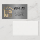 Zuhause Reparaturen | Renovierungslogo Visitenkarte (Vorne/Hinten)