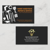 Zuhause-Reparaturen von Handyman-Tools Visitenkarte (Vorne/Hinten)