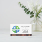 Zuhause-Reparatursymbole | Handyman Renovations Visitenkarte (Stehend Vorderseite)