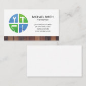 Zuhause-Reparatursymbole | Handyman Renovations Visitenkarte (Vorne/Hinten)