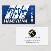 Zuhause-Reparaturwerkzeuge ablegen Visitenkarte (Vorne/Hinten)