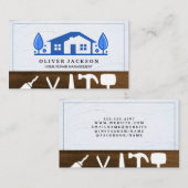 Zuhause-Reparaturwerkzeuge | HausLogo Visitenkarte (Vorne/Hinten)