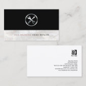 Zuhause repariert kühne Handyman Tools Icon Elegan Visitenkarte (Vorne/Hinten)