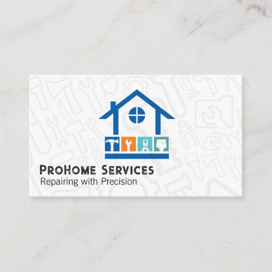 Zuhause-Reprateur | Einheiten-Fixes Terminkarte (Vorderseite)