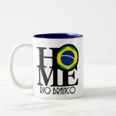 ZUHAUSE Rio Branco 11oz Zweifarbige Tasse (Links)