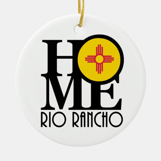ZUHAUSE Rio Rancho Keramik Ornament (Vorne)