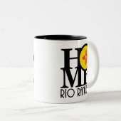ZUHAUSE Rio Rancho New Mexico 11oz Zweifarbige Tasse (VorderseiteRechts)