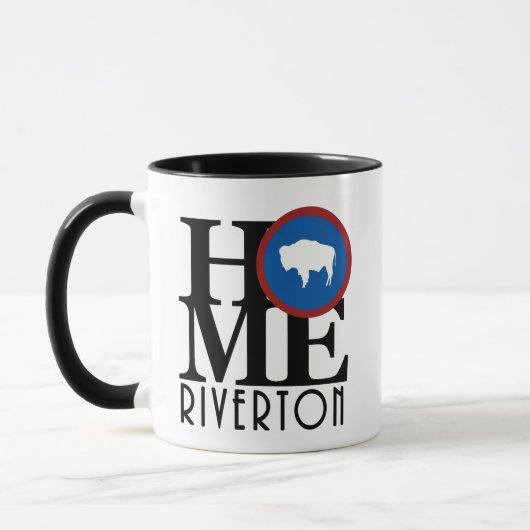 ZUHAUSE Riverton WY Tasse (Links)