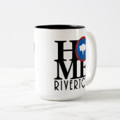 ZUHAUSE Riverton Wyoming 15oz Zweifarbige Tasse (VorderseiteRechts)