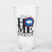 ZUHAUSE Riverton Wyoming Glas (Rückseite)