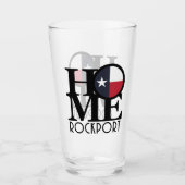 ZUHAUSE Rockport Texas Glas (Vorderseite)