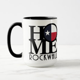 ZUHAUSE Rockwall Texas Tasse