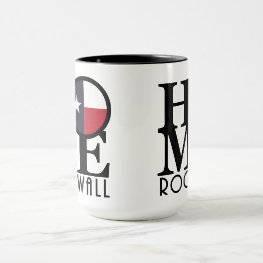 ZUHAUSE Rockwall Texas Tasse (Zentrum)