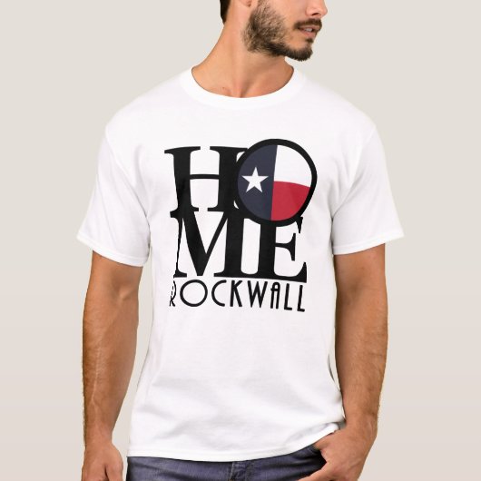 ZUHAUSE Rockwall TX T-Shirt (Vorderseite)