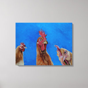 Zuhause Roost. Leinwanddruck