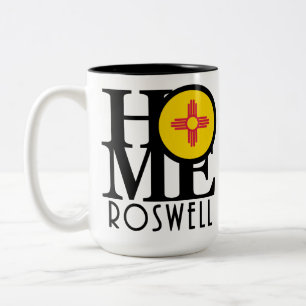 ZUHAUSE Roswell New Mesico 15oz Zweifarbige Tasse