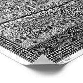 Zuhause Rows Poster (Ecke)