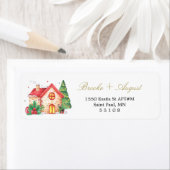 Zuhause-Rücksendeadressen-Aufkleber (Insitu)