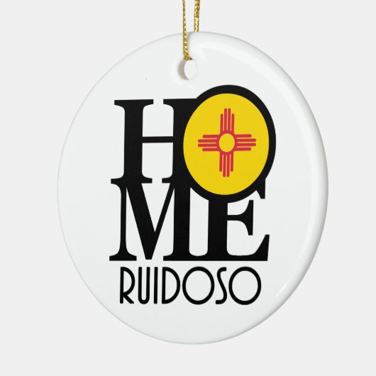 ZUHAUSE Ruidoso Keramik Ornament (Links)