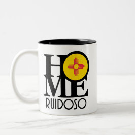 ZUHAUSE Ruidoso New Mexico 11oz Zweifarbige Tasse