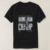 Zuhause Run Champ Aaron Judge New York MLBPA T-Shirt (Design vorne)