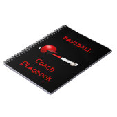 Zuhause Run Game Team Coach Sport Ball Fusion Base Notizblock (Linke Seite)