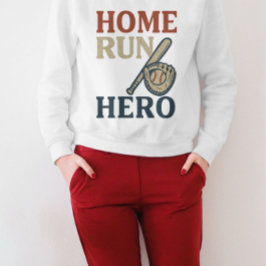 Zuhause Run Hero Baseball T-Shirt