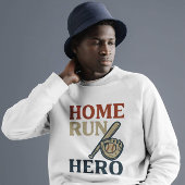 Zuhause Run Hero Baseball T-Shirt