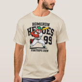 Zuhause Run Heroes, Red Panda Crew T-Shirt (Vorderseite)