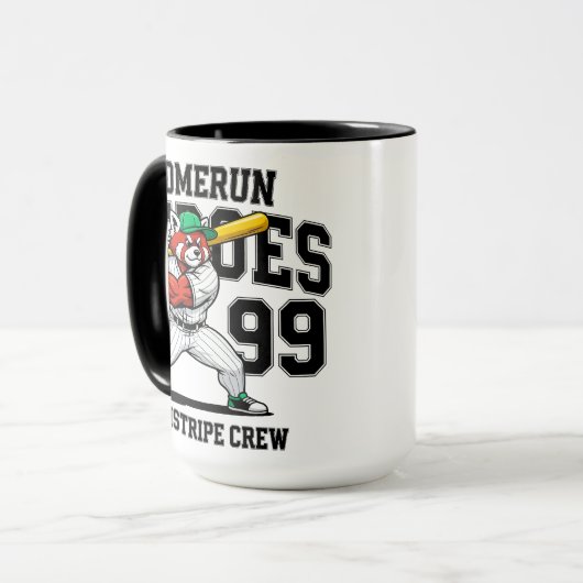 Zuhause Run Heroes, Red Panda Crew Tasse (Vorderseite Links)