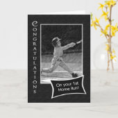 Zuhause Run Herzlichen Glückwunsch Karte (Gelbe Blume)