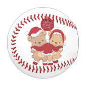 Zuhause Run Holiday wünscht Baseball (Vorderseite Links)