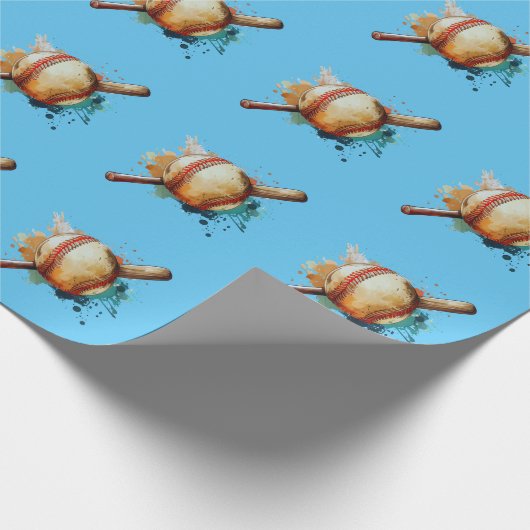 Zuhause Run Hues Geschenkpapier (Ecke)