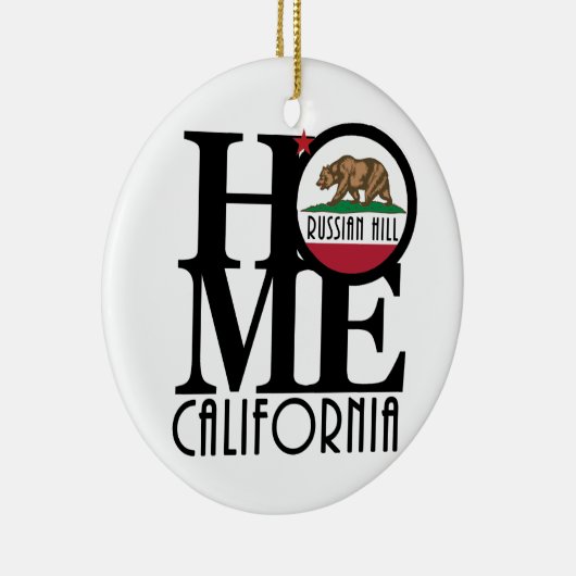 ZUHAUSE Russian Hill Keramik Ornament (Rechts)