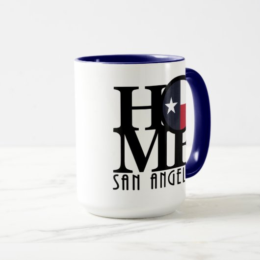 ZUHAUSE San Angelo Tasse (VorderseiteRechts)