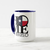 ZUHAUSE San Angelo Tasse (Vorderseite Links)