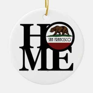 ZUHAUSE San Francisco CA Keramik Ornament