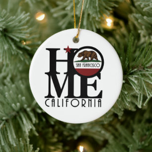 ZUHAUSE San Francisco Keramik Ornament