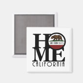 ZUHAUSE San Francisco Magnet (Vorderseite/Rückseite)