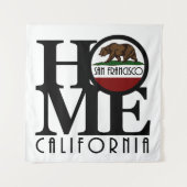 ZUHAUSE San Francisco Wandteppich (Vorderseite)