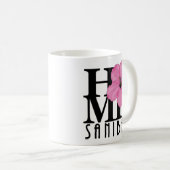 ZUHAUSE Sanibel Pink 11oz Kaffeetasse (VorderseiteRechts)