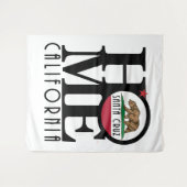 ZUHAUSE Santa Cruz Kalifornien Wandteppich (Vorderseite (Horizontal))