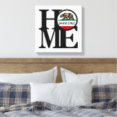 ZUHAUSE Santa Cruz Leinwand (Insitu (Schlafzimmer))