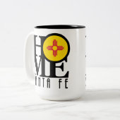 ZUHAUSE Santa Fe 15oz Zweifarbige Tasse (Vorderseite Links)