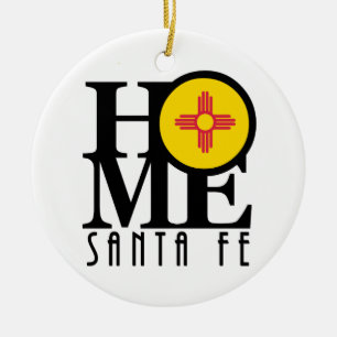 ZUHAUSE Santa Fe Keramik Ornament