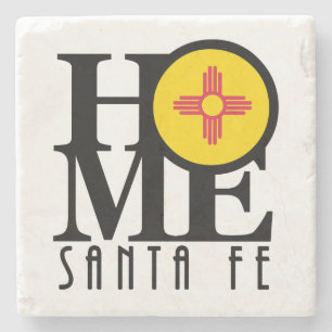 ZUHAUSE Santa Fe New Mexico Steinuntersetzer