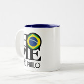 ZUHAUSE São Paulo 11oz Zweifarbige Tasse (Vorderseite Links)