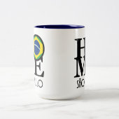 ZUHAUSE São Paulo 15oz Zweifarbige Tasse (Mittel)