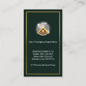 Zuhause Saw Rooftop Bau Gebäude Visitenkarte (Rückseite)